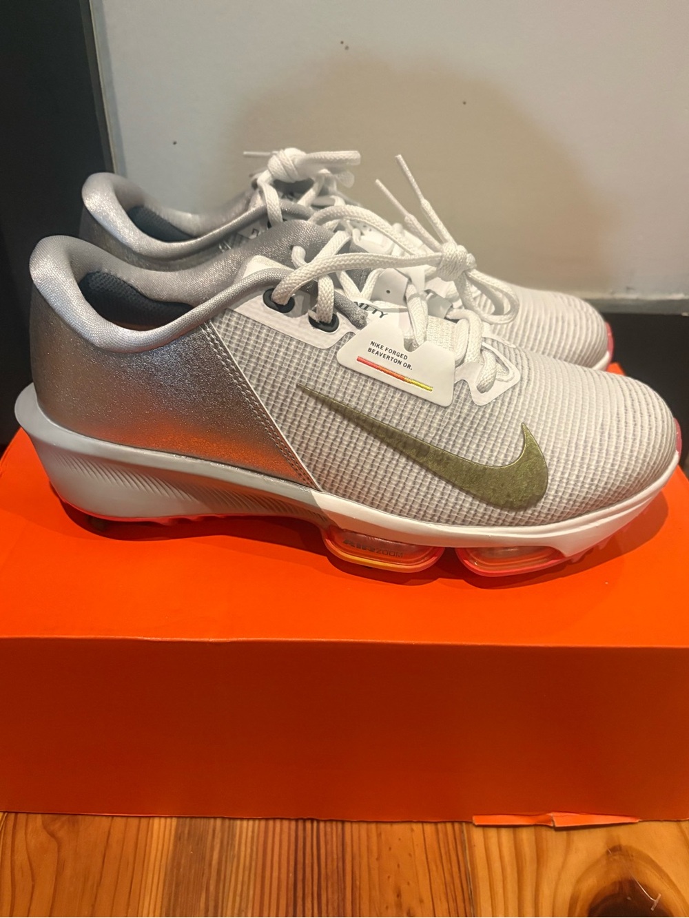 New Nike Air Zoom Infinity Tour NXT% 2 NRG US Open Golf HM9678-100 Mens Size 8